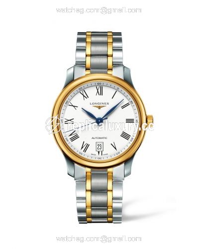 Longines Master Collection Date 38.5 Two Tone Roman L2.628.5.11.7
