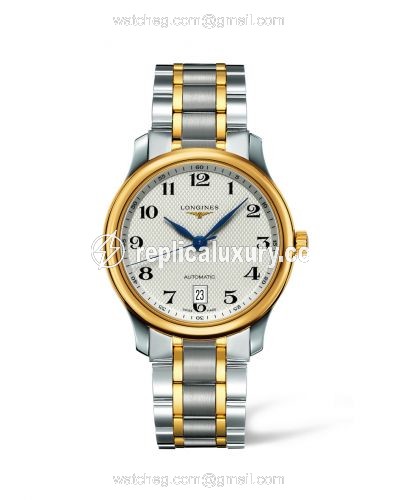 Longines Master Collection Date 38.5 Two Tone Arabic L2.628.5.78.7
