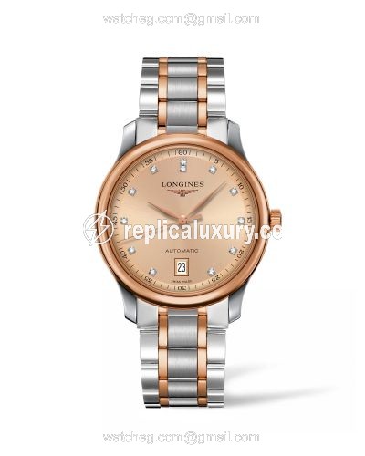 Longines Master Collection Date 38.5 Two Tone Rose / Bronze L2.628.5.99.7