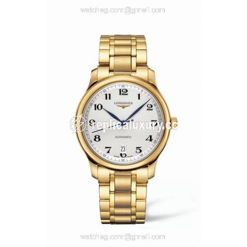 Longines Master Collection Date 38.5 Yellow Gold L2.628.6.78.6