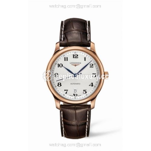 Longines Master Collection Date 38.5 Pink Gold L2.628.8.78.3
