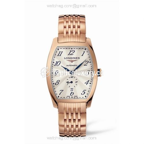 Longines Evidenza 33.1 Automatic Pink Gold L2.642.8.73.6