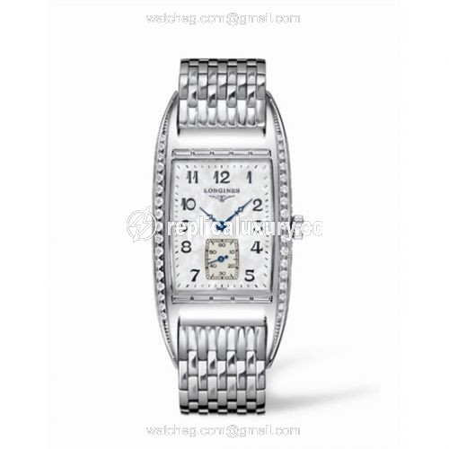 Longines BelleArti 27.3 Stainless Steel Diamond L2.694.0.83.6