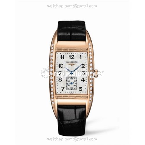 Longines BelleArti 27.3 Pink Gold Diamond L2.694.9.83.4