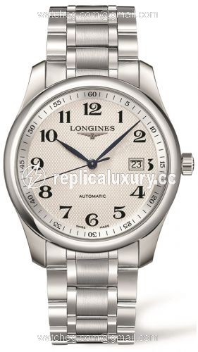 Longines Master Collection 40 Date Stainless Steel / Silver-Arabic / Bracelet L2.793.4.78.6