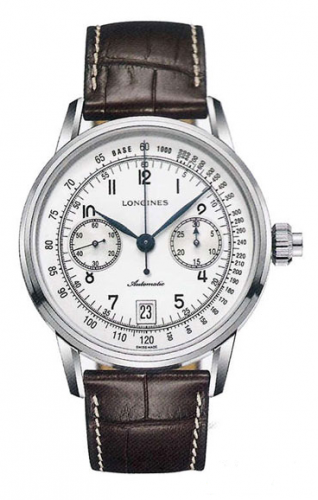 Longines Heritage Column Wheel Single Push Piece Chronograph L2.800.4.23.2