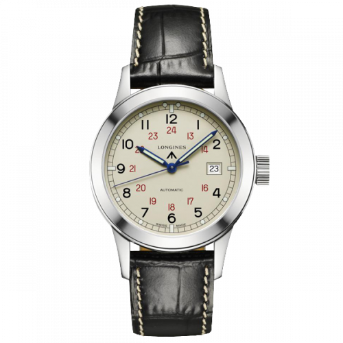 Longines Heritage Military COSD Ivory L2.832.4.73.0