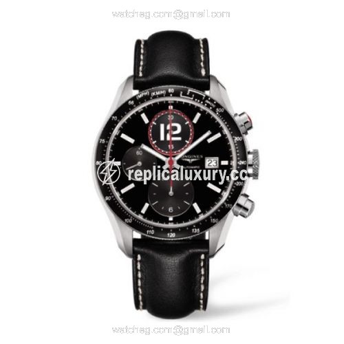 Longines GrandeVitesse Tachymeter Strap L3.636.4.50.2