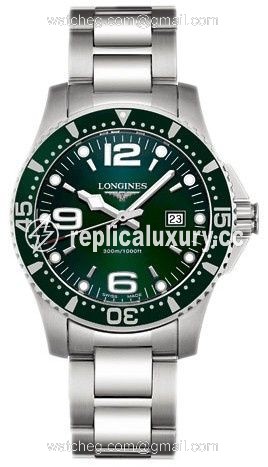 Longines Hydroconquest Quartz 39 Green L3.640.4.06.6