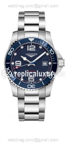 Longines HydroConquest 41 Automatic Stainless Steel / Ceramic / France L3.781.4.98.6