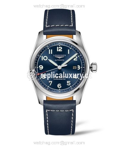 Longines Spirit Automatic 42 Blue / Strap XL L3.811.4.93.3