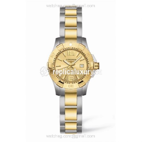 Longines Hydroconquest Quartz 25 Two Tone L3.147.3.36.7