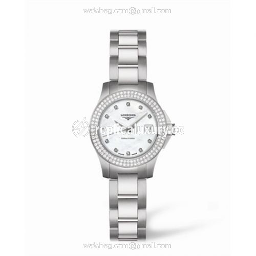 Longines Conquest Quartz 25 Diamond L3.158.0.87.6