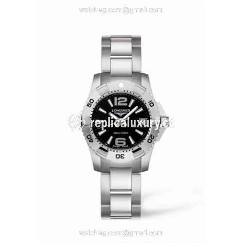 Longines Hydroconquest Quartz 29.5 Black L3.247.4.56.6