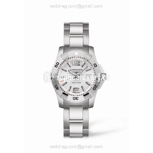 Longines Hydroconquest Quartz 29.5 Silver L3.247.4.76.6