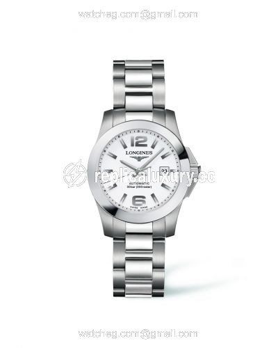 Longines Conquest 29.5 Automatic Stainless Steel White L3.276.4.16.6