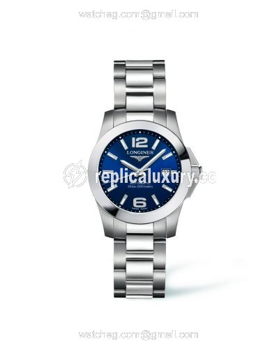 Longines Conquest 29.5 Automatic Stainless Steel Blue L3.276.4.99.6
