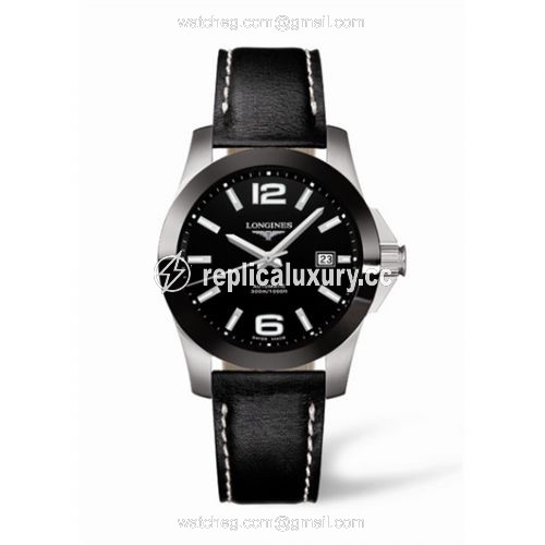 Longines Conquest Automatic 39 Ceramic L3.655.4.56.0