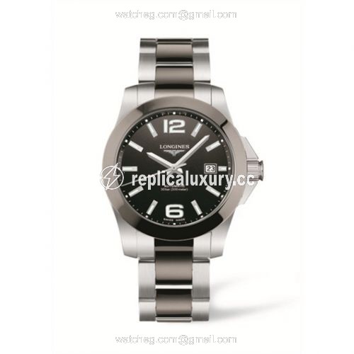 Longines Conquest 41 Automatic Ceramic L3.657.4.06.7
