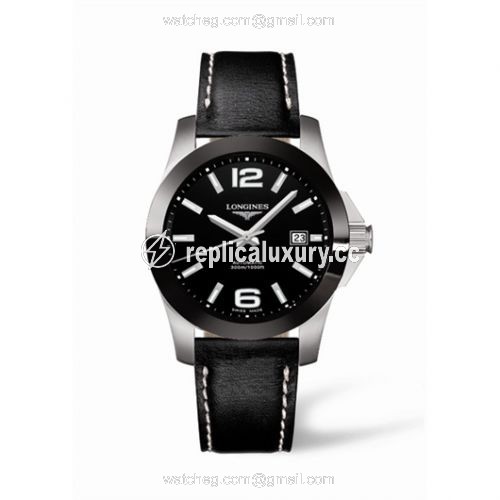 Longines Conquest 41 Automatic Ceramic L3.657.4.56.0