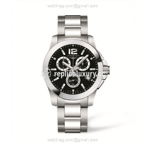 Longines Conquest Chronograph Quartz L3.660.4.56.6