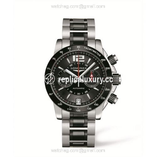 Longines Admiral Chronograph Ceramic L3.667.4.56.7