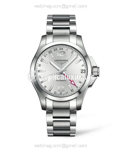 Longines Conquest 41 Automatic GMT L3.687.4.76.6