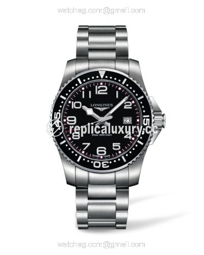 Longines Hydroconquest Quartz 41 Black L3.689.4.53.6