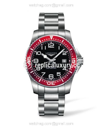 Longines Hydroconquest Automatic 41 Red L3.695.4.59.6