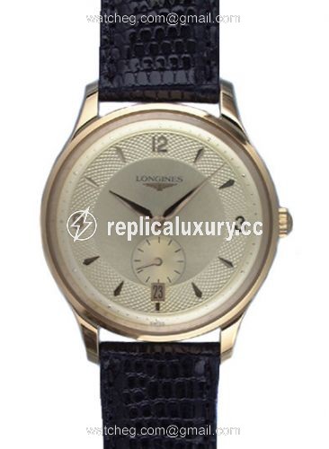 Longines Heritage Prestige Yellow Gold / Champagne L4.685.2.36.2