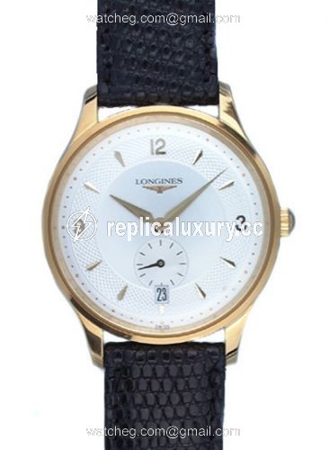 Longines Heritage Prestige Yellow Gold / Silver L4.685.2.76.2
