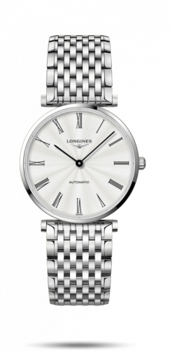 Longines La Grande Classique 36 Automatic Stainless Steel / Silver-Roman / Bracelet L4.908.4.71.6