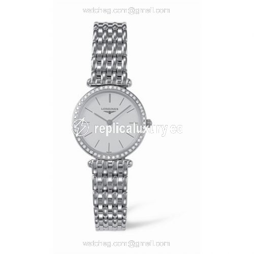 Longines La Grande Classique Quartz 23 White Gold L4.191.7.72.6