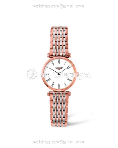 Longines La Grande Classisique Quartz 24 Two Tone Rose / Roman L4.209.1.91.7