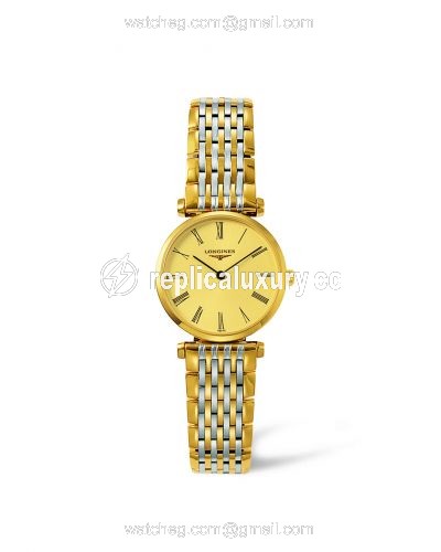 Longines La Grande Classique Quartz 24 Two Tone Yellow Roman L4.209.2.31.7
