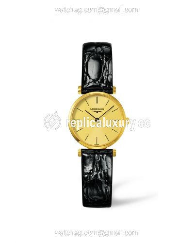 Longines La Grande Classique Quartz 24 Yellow Leather Yellow Stick L4.209.2.32.2