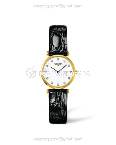 Longines La Grande Classique Quartz 24 Yellow MOP Leather L4.209.2.87.2