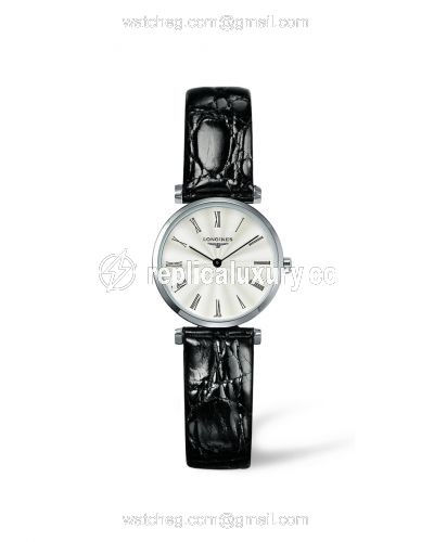 Longines La Grande Classique Quartz 24 Roman Leather Guilloche L4.209.4.71.2