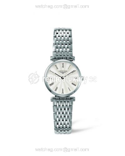 Longines La Grande Classique Quartz 24 Roman Guilloche L4.209.4.71.6