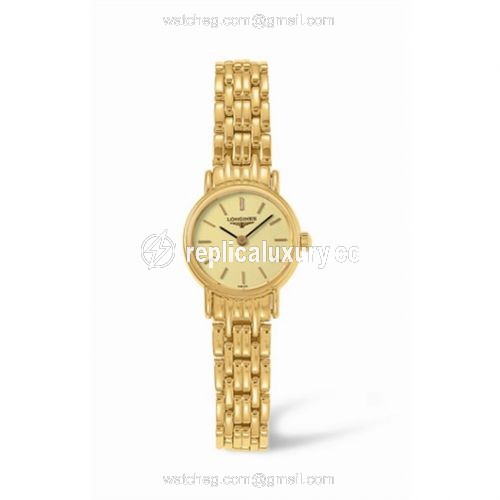 Longines Presence 20 Quartz Yellow L4.219.2.32.8