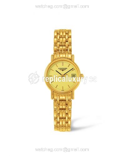 Longines Presence 23.5 Quartz Yellow L4.220.2.32.8