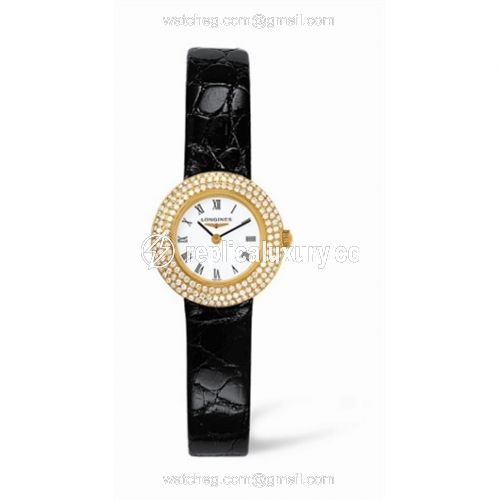 Longines Prestige Gold 22.5 Triple Row L4.226.7.11.2