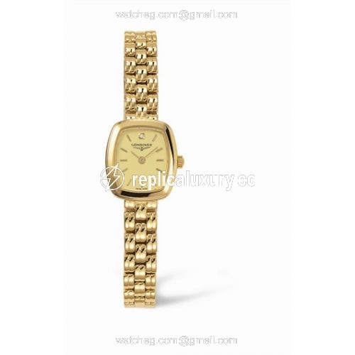 Longines Prestige Gold Cushion 18 L4.230.6.32.6