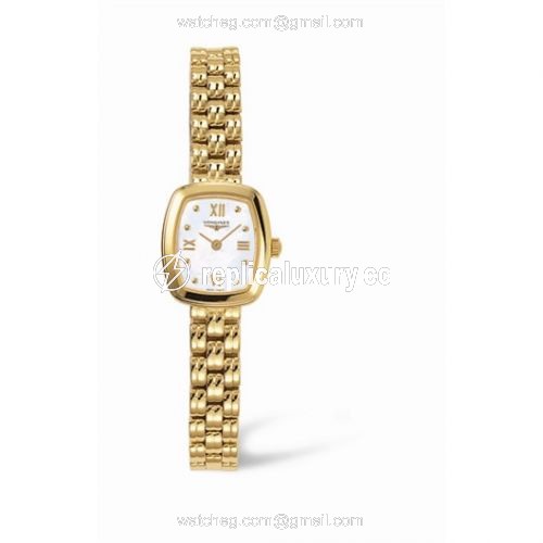 Longines Prestige Gold Cushion 18 L4.230.6.85.6