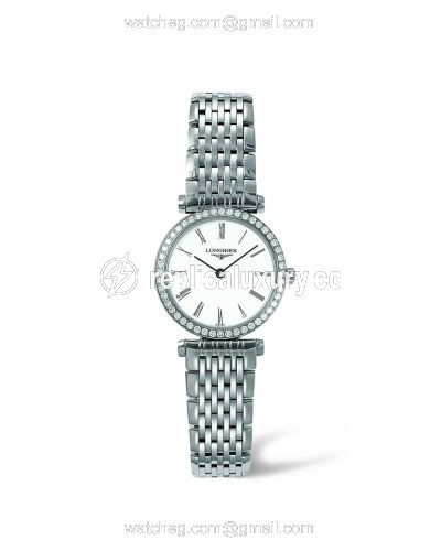 Longines La Grande Classique Quartz 24 Diamond Bezel L4.241.0.11.6