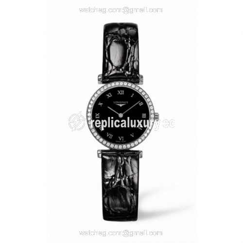 Longines La Grande Classique Quartz 24 Diamond Bezel L4.241.0.51.2