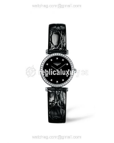 Longines La Grande Classique Quartz 24 Diamond Bezel L4.241.0.58.2