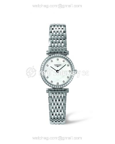 Longines La Grande Classique Quartz 24 Diamond Bezel L4.241.0.80.6