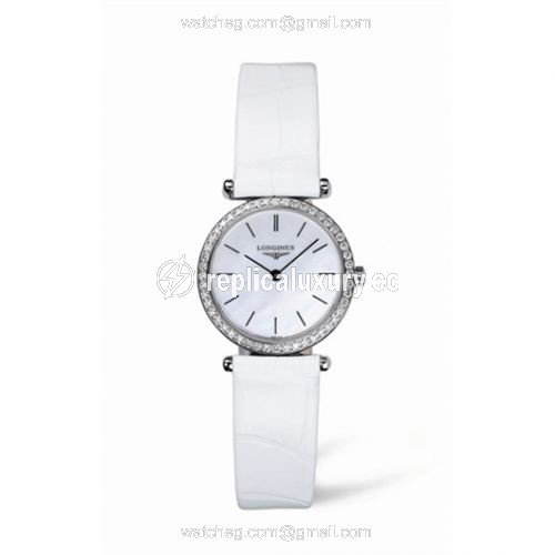 Longines La Grande Classique Quartz 24 Diamond Bezel L4.241.0.86.2