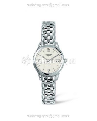 Longines Flagship 26 Automatic Stainless Steel Cream L4.274.4.76.6